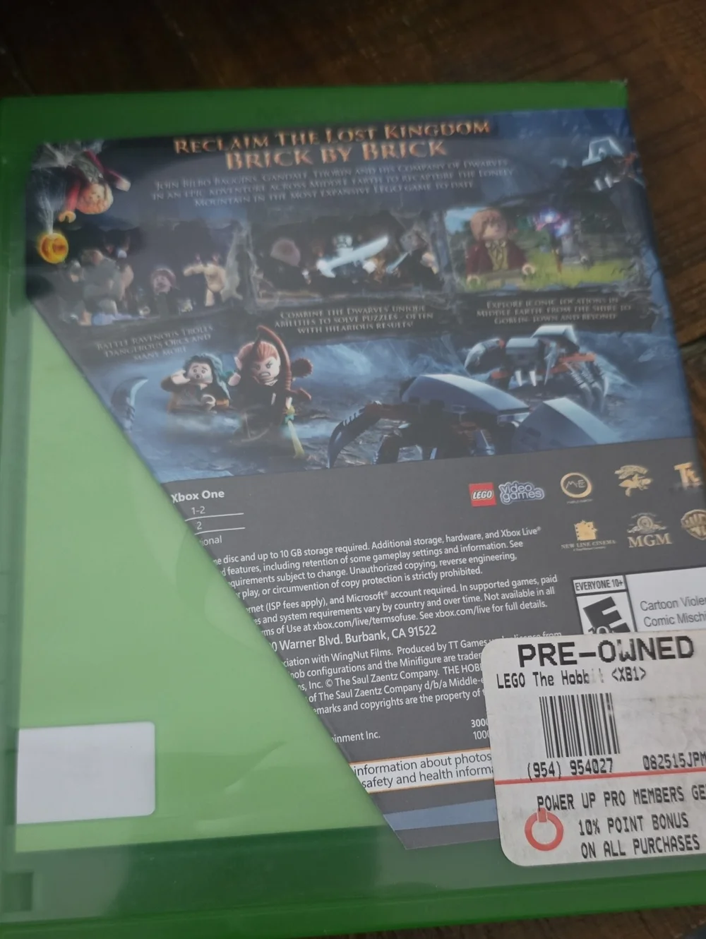 Xbox lego hobbit